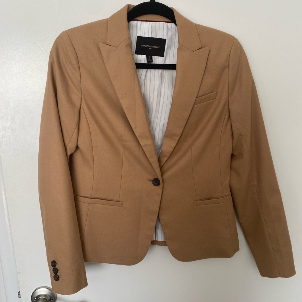 Tan blazer